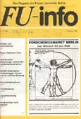 Titelseite: FU-Info 2/1986