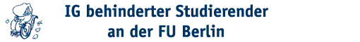 Interessengemeinschaft behinderter Studierender an der Freien Universität Berlin