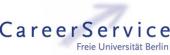 Logo des CareerService (Schriftzug CareerService mit Pfeil)