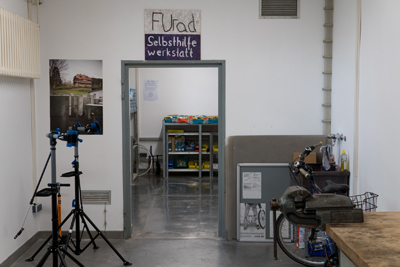 Foto der FUrad-Werkstatt