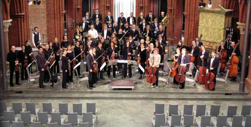 Foto: Die Musiker des Jungen Orchesters