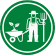 Logo nachhaltige Landwirtschaft