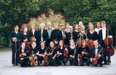 Foto: Gruppenbild der Musiker des Orchesters Benjamin Franklin